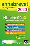 Annabrevet : sujets et corrigés 2020