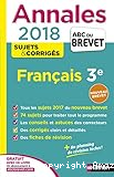 Annales 2018 : sujets & corrigés